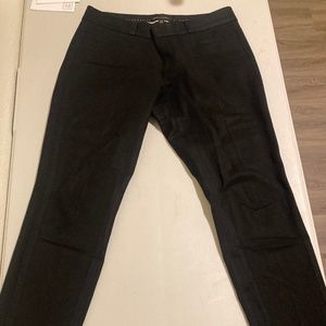 Banana Republic Dress Pants Womens 2s  Sloan Straight Fit Black